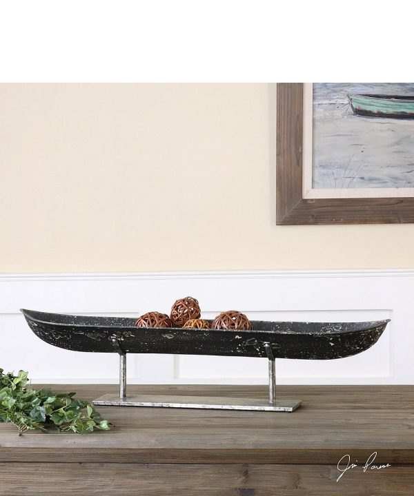 5 H River Boat Sculpture Hot on Sale