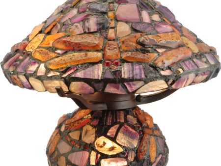 19 H Dragonfly Agata Table Lamp For Cheap