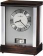 12 H Gardner Clock Ebony and Silver Tone on Sale