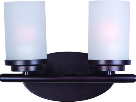 12 W Corona 2-Light Bath Vanity Oil Rubbed Bronze Sale