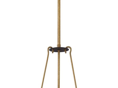 15 W Cartwright 1-Light Single Tier Pendant in Rustic Brass Discount