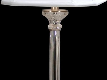 34 H Scala Crystal Table Lamp Polished Chrome Online Hot Sale