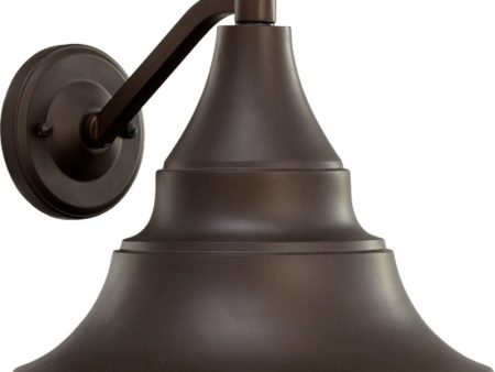 9 H Sombra 1-Light Outdoor Wall Lantern Oiled Bronze Sale