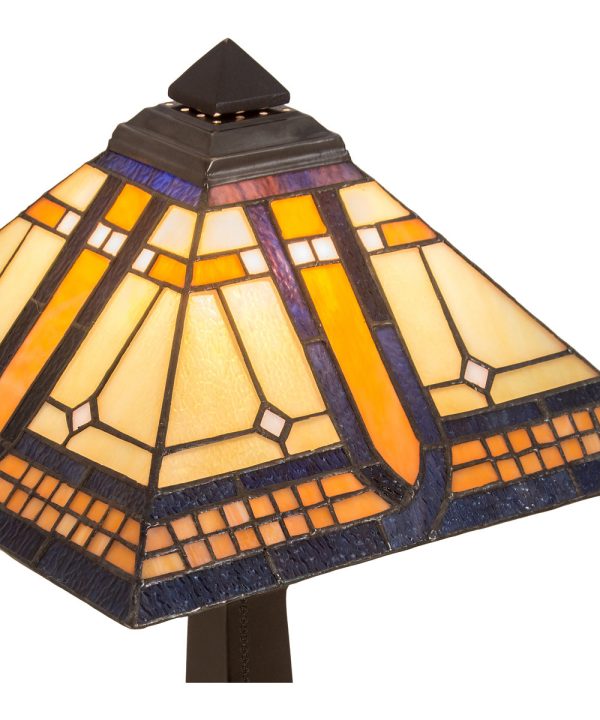 17 H Sierra Prairie Mission Accent Lamp Fashion