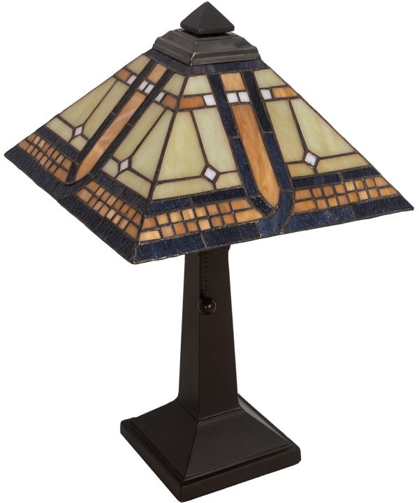 17 H Sierra Prairie Mission Accent Lamp Fashion