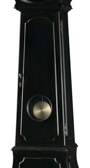 82 H Nashua Floor Clock Worn Black For Sale