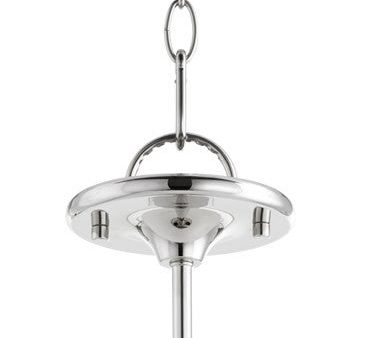 8 W Richmond 3-light Dual Mount Light Fixture Polished Nickel Online now