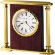 7 H Rosewood Encore Bracket Clock Rosewood Hall Discount