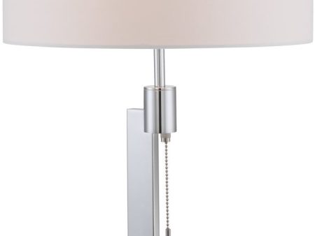 24 H Catriona 1-Light Table Lamp Chrome For Cheap