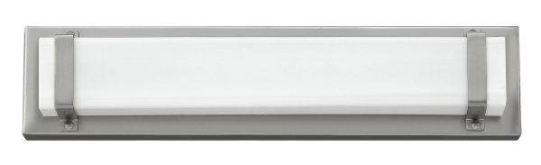 16 W Tremont 1-Light Bath Two Light in Brushed Nickel For Cheap