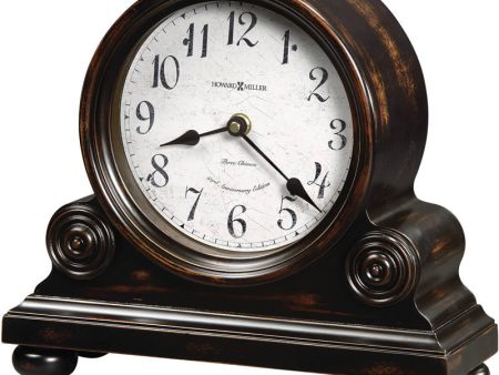 11 H Murray Mantel Clock Worn Black For Cheap