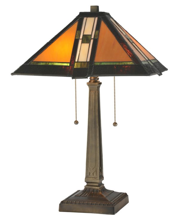 22 H Montana Mission Table Lamp Supply