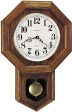 21 H Katherine Quartz Wall Clock Oak Yorkshire on Sale