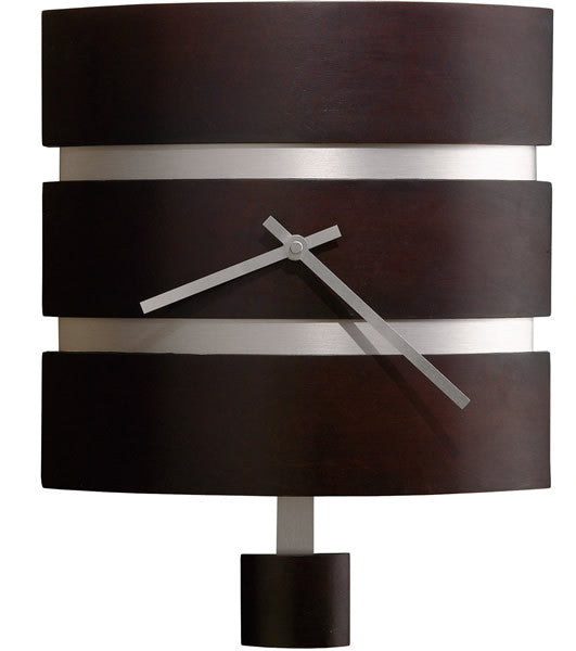 14 H Morrison Contemporary Wall Clock Black Coffee Online Sale