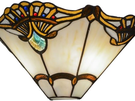 15 W Shell with Jewels Wall Sconce For Cheap