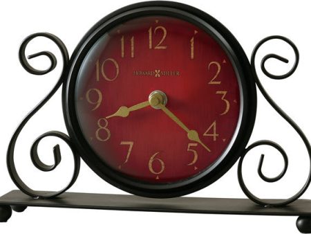 7 H Marisa Table-top Clock Charcoal Black Online Sale