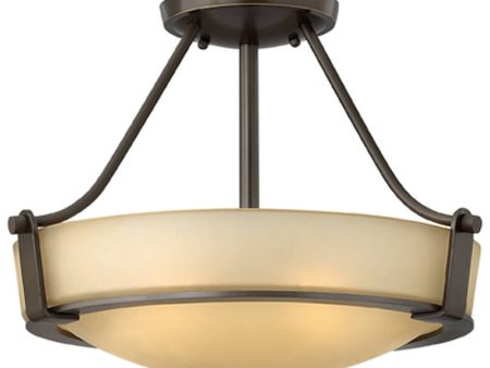 16 W Hathaway 3-Light Chandelier Old Bronze Online Hot Sale