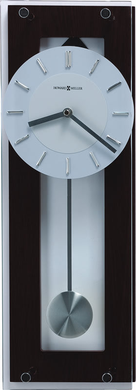 19 H Emmett Wall Clock in Black Coffee Online now