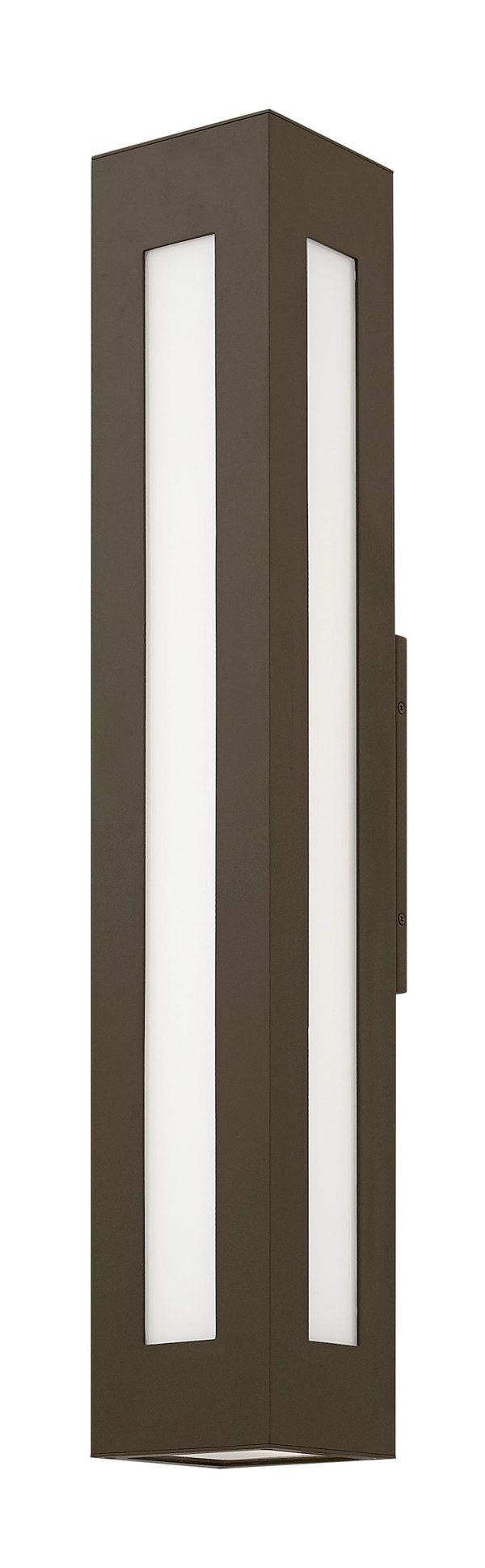 36 H Dorian 1-Light Extra Large Outdoor Wall Light in Bronze Fashion