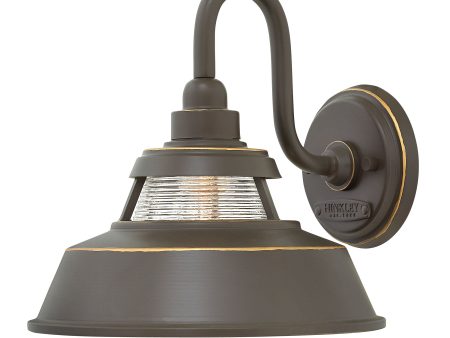 10 H Troyer 1-Light Medium Outdoor Wall Light in Oil Rubbed Bronze Sale