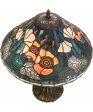 22 H Tiffany Poppy Cone Table Lamp For Sale