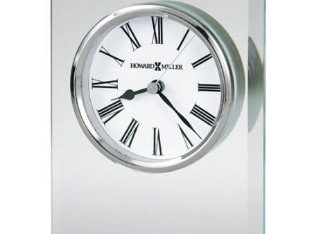 7 H Clifton Table-top Clock Brushed Aluminum on Sale