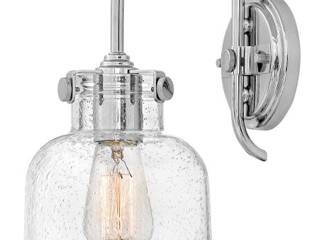 7 W Congress 1-Light Sconce in Chrome Sale