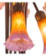 22 H Pond Lily  10-Light Tiffany Table Lamp Hot on Sale