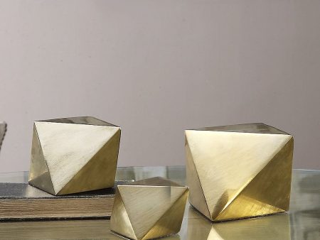 5 H Rhombus Champagne Accents Set of 3 Sale