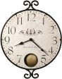 18 H Randall Wall Clock Warm Gray Online Hot Sale