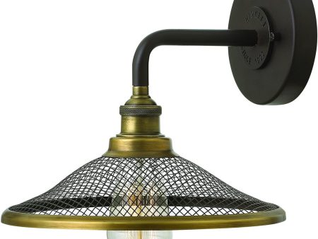 10 W Rigby 1-Light Wall Sconce Buckeye Bronze For Discount