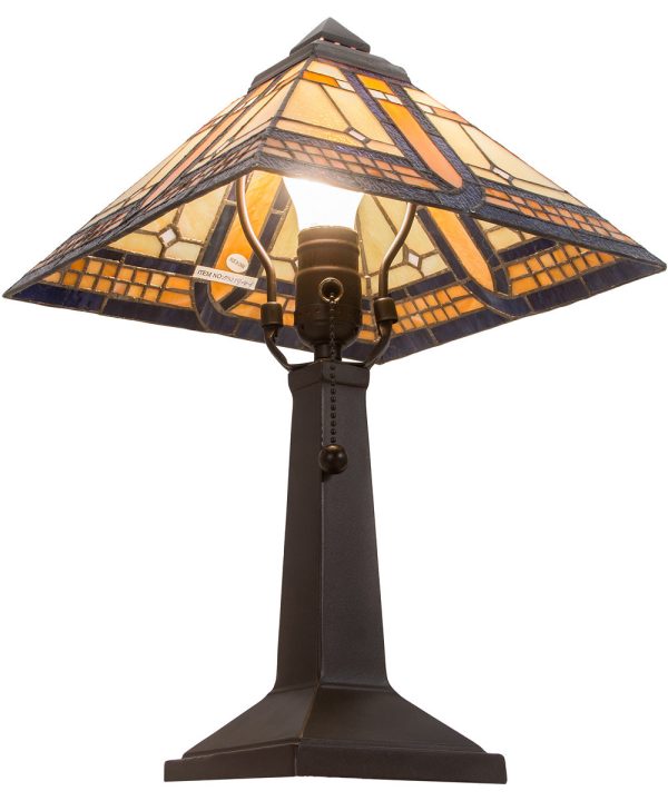 17 H Sierra Prairie Mission Accent Lamp Fashion