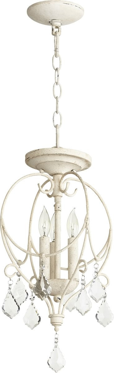 11 W Ariel 3-light Dual Mount Light Fixture Persian White Hot on Sale