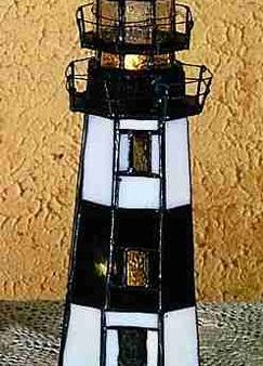 10 H Cape Hatteras Light House Accent Lamp For Sale