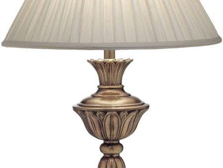 31 H 3-Way Table Lamp Aged Brass Sale