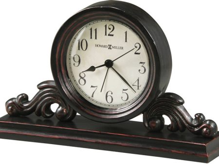 6 H Bishop Tabletop Clock Worn Black Hot on Sale