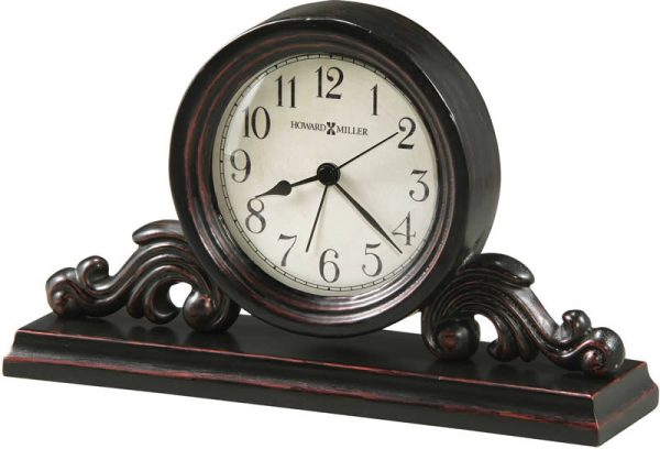 6 H Bishop Tabletop Clock Worn Black Hot on Sale