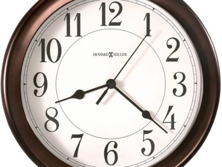 9 H Virgo Wall Clock Oil-Rubbed Bronze Online Sale