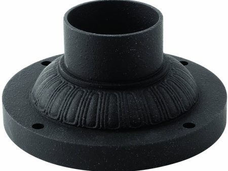 2 H Pier Mount Outdoor Pier Mounting Accessory Vintage Black For Sale