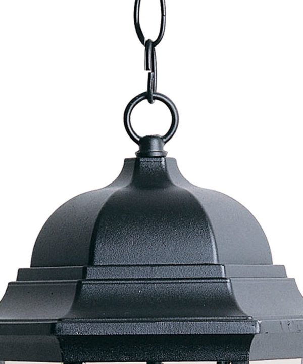 9 W Westlake 3-Light Outdoor Hanging Lantern Black Discount