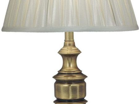 31 H 3-Way Table Lamp Antique Brass Discount