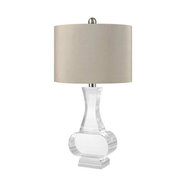 21 H 1-Light Chalette Table Lamp Clear Online Hot Sale