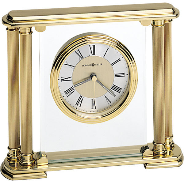 7 H Athens Table-top Clock Brushed Brass Sale