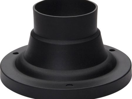 4 H Maxim Outdoor Aluminmum Pier Mount Black Sale