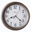 9 H Aries Wall Clock Brushed Nickel Online Sale