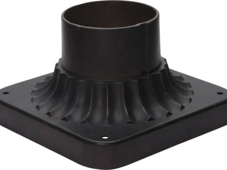 4 H Maxim Outdoor Cast Pier Mount Bronze Discount