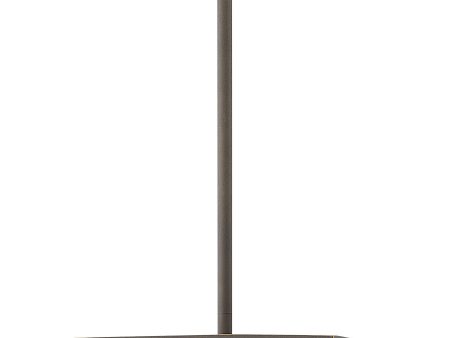 9 W Burke 1-Light Outdoor Hanging Light in Oil Rubbed Bronze with Clear Fashion