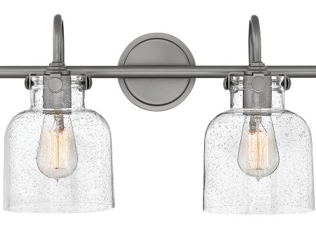 19 W Congress 2-Light Bath Two Light in Antique Nickel Online Hot Sale