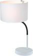 21 H Gillian 1-Light Table Lamp White Online Sale