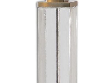 44 H Drustan 1-Light Table Lamp Brushed Nickel Hot on Sale